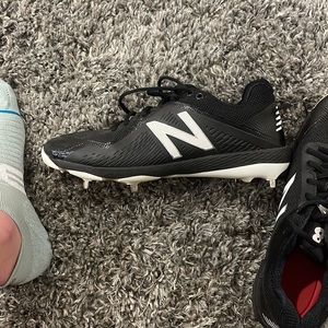 Size 11.5 Black New Balance Baseball Cleats